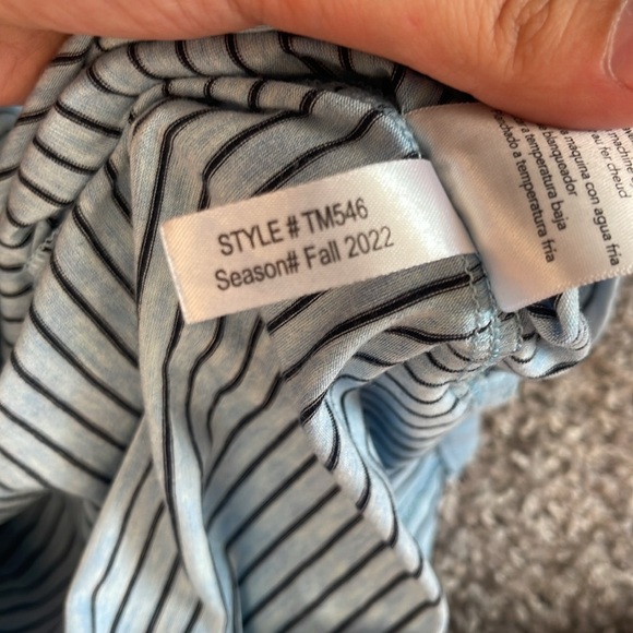 Tasc Performance | Cloud Polo Lightweight Breathable XXL Brookline Stripe Golf - Picture 6 of 6